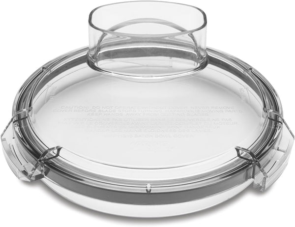 2.5-Qt. Flat Bowl-Lid for WFP11S & WFP11SW Food Processor | Space-Saving and Sealed Bowl Lid Helps Contain Ingredients during Chopping, Mixing, and Pureeing.1