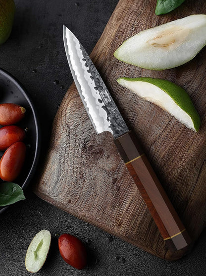 Paring Knife 3.75", Razor Sharp Fruit Knife for Peeling & Coring5