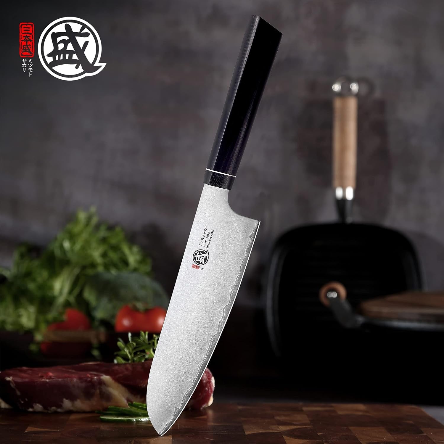 7-inch-japanese-santoku-chef-knife-vg-10-damascus-san-mai
