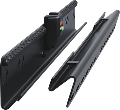 No Stud TV Mount for Drywall - Slim No Drill Design Holds Tvs up to 100Lbs with Nails - Easy Studless Install with No Drill Needed1