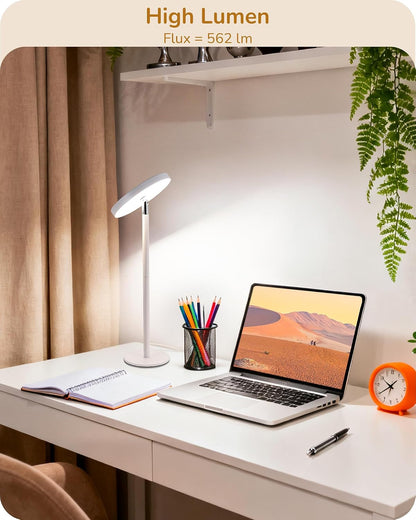 LED Desk Lamp, Table Lamp with High CRI 90+, 2 Adjustable Height4