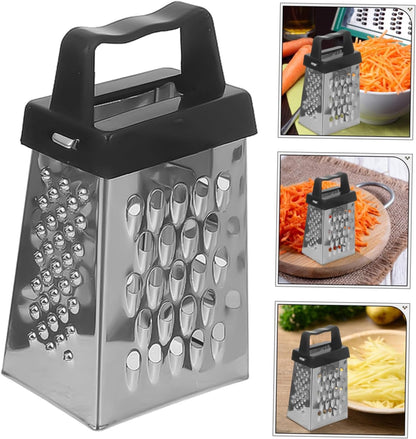 3Pcs Essential Kitchen Tools Stainless Steel Grater Slicer Shredder Carrot Peeler Vegetable Chopper for Slicing Shredding and Peeling8