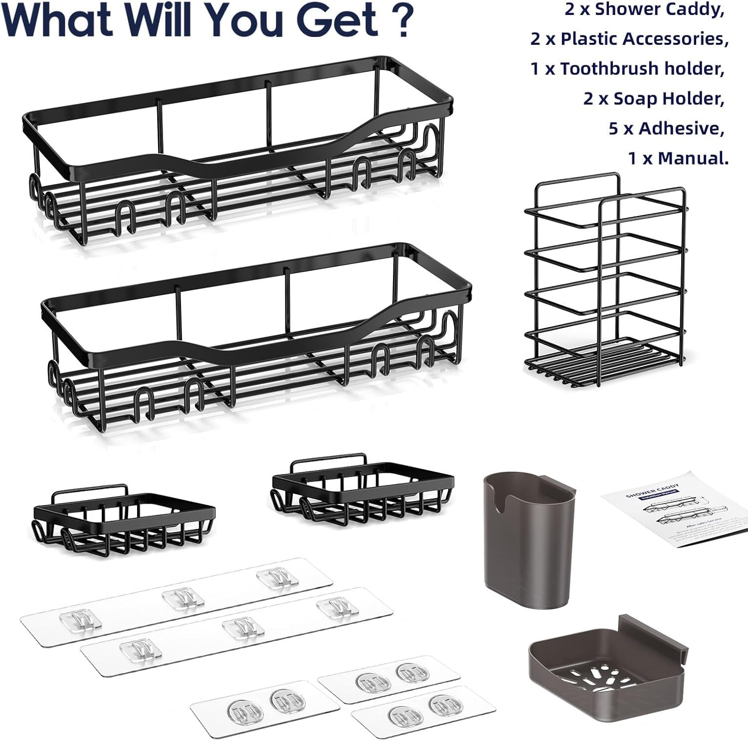 7-pack-shower-caddy-adhesive-stainless-steel-shower-organizer-shelf