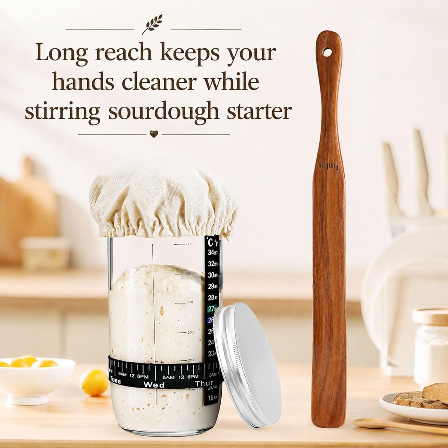 2-pack-wooden-spurtle-for-sourdough-starter-mixing-reaching-bottom-of-jar-dough-whisk-long-handle-jar-spatula-spurtles-kitchen-tools-teak-wood-kitchen-utensils-kit-for-baking-cooking
