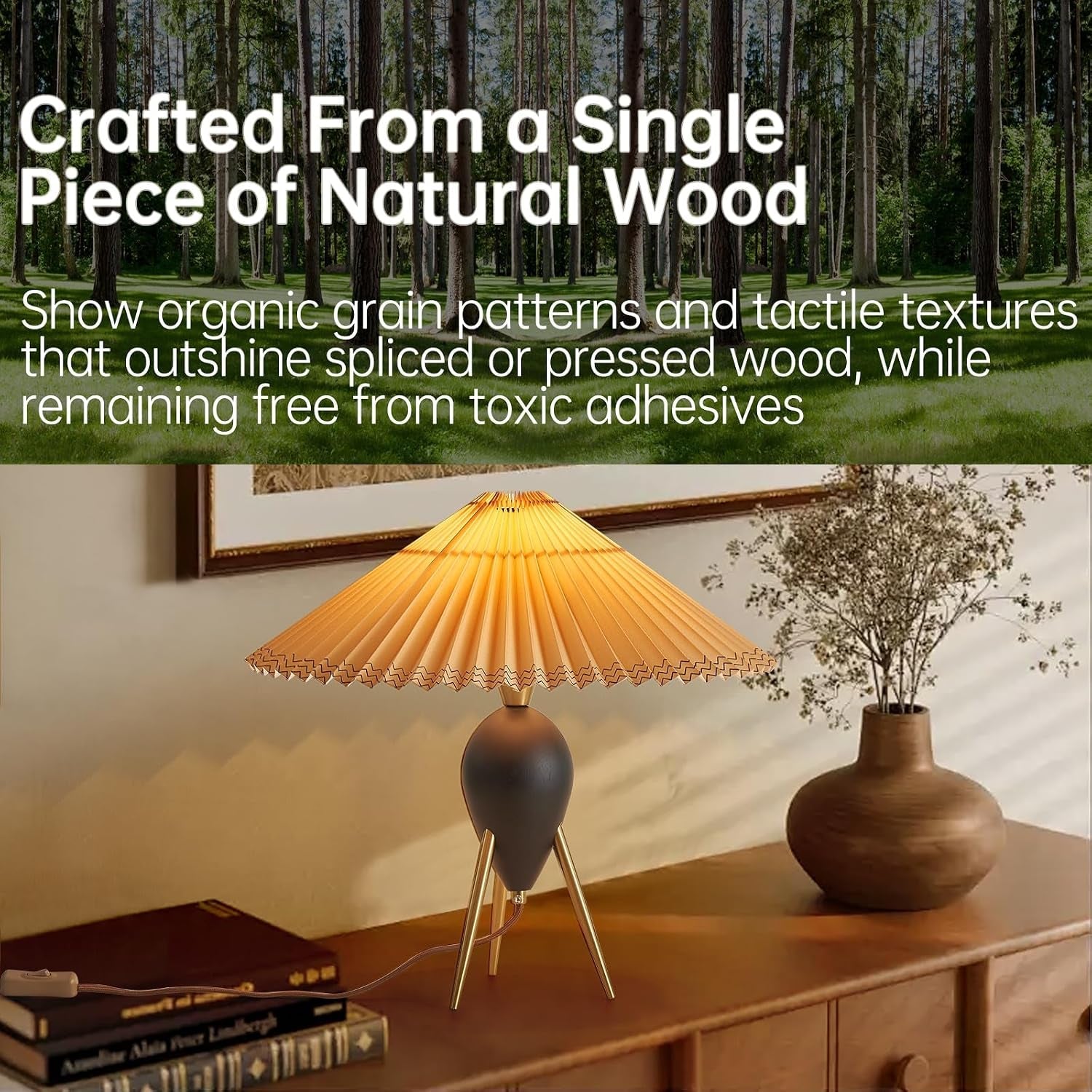 japandi-zen-table-lamp-black-solid-wood-tripod-pleated-umbrella-shade