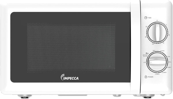 Countertop Microwave Oven Retro Mechanical Dials 5 Modes Timer Defrost 0.7 Cu 700W 9.65” Turntable Easy Clean1