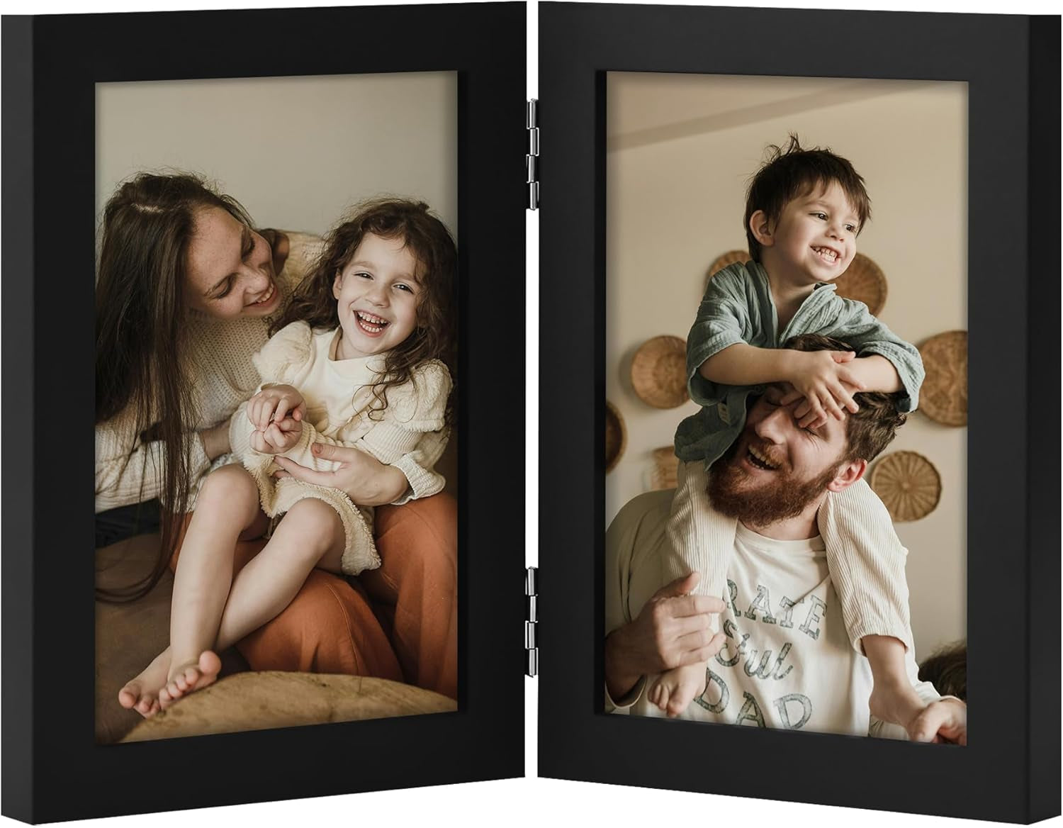 double-4x6-picture-frame-vertical-black