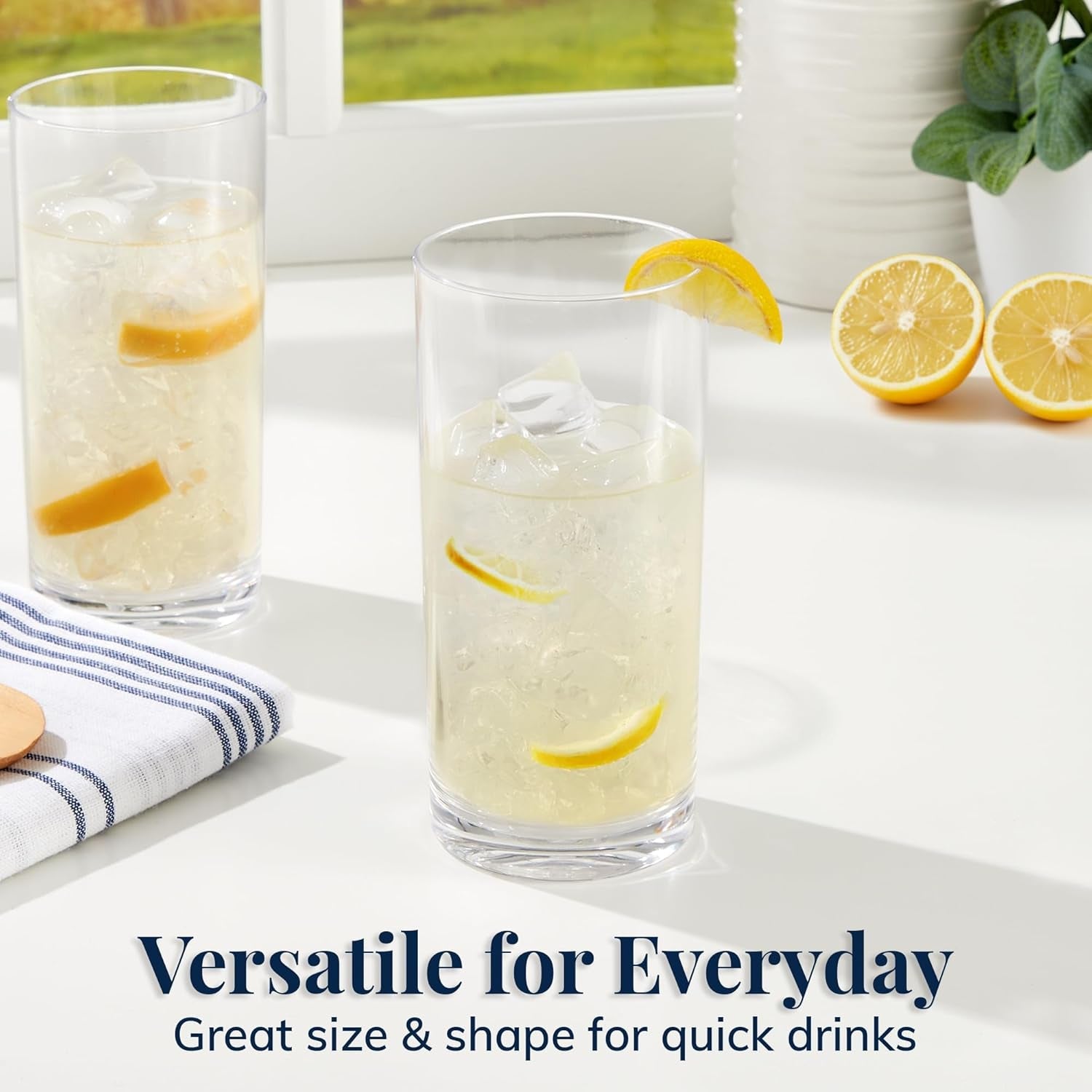 classic-clear-plastic-reusable-drinking-glasses-set-of-6-16oz-water-cups-bpa-free-tumblers-made-in-usa-top-rack-dishwasher-safe
