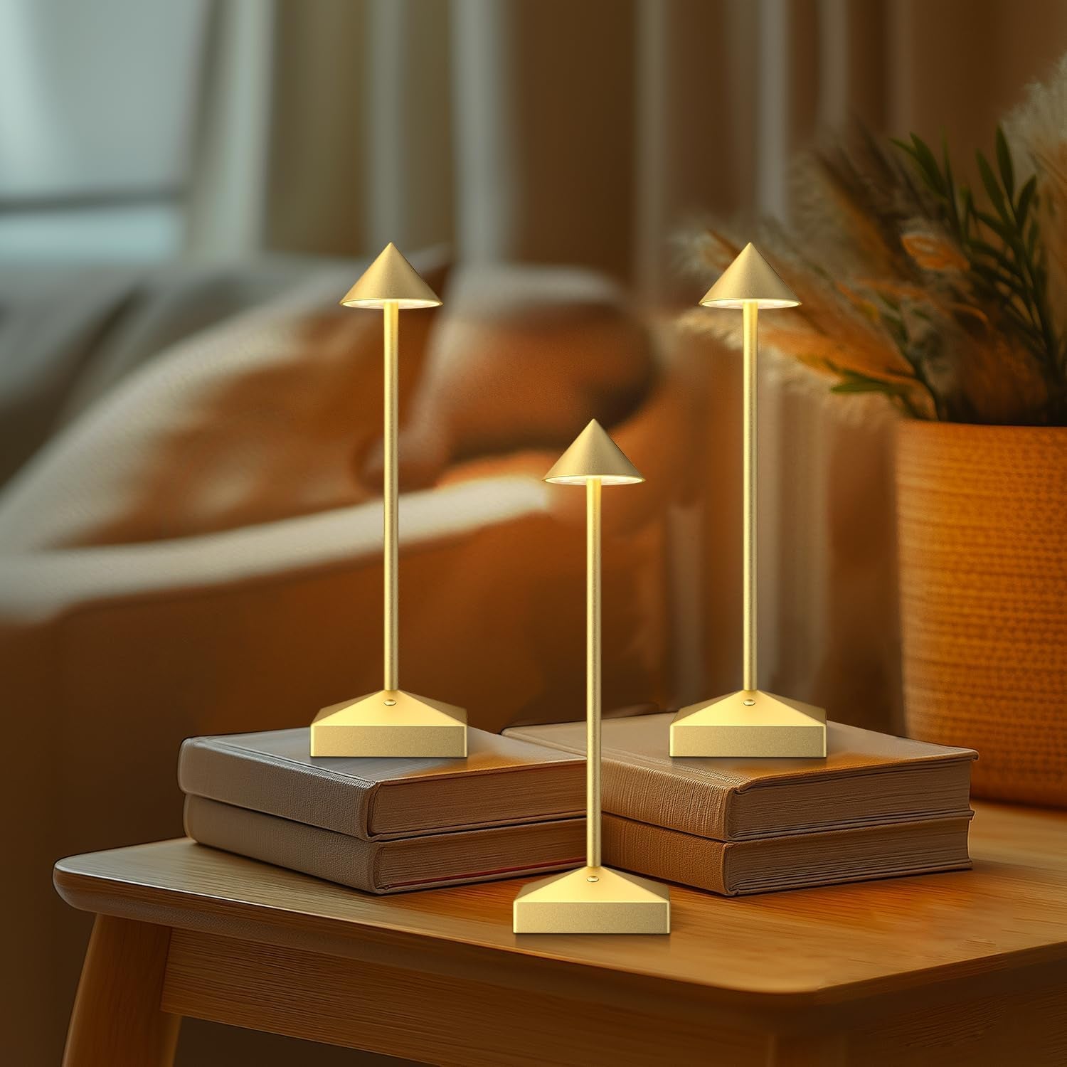 3-pack-small-gold-rechargeable-cordless-table-lamps-dimmable