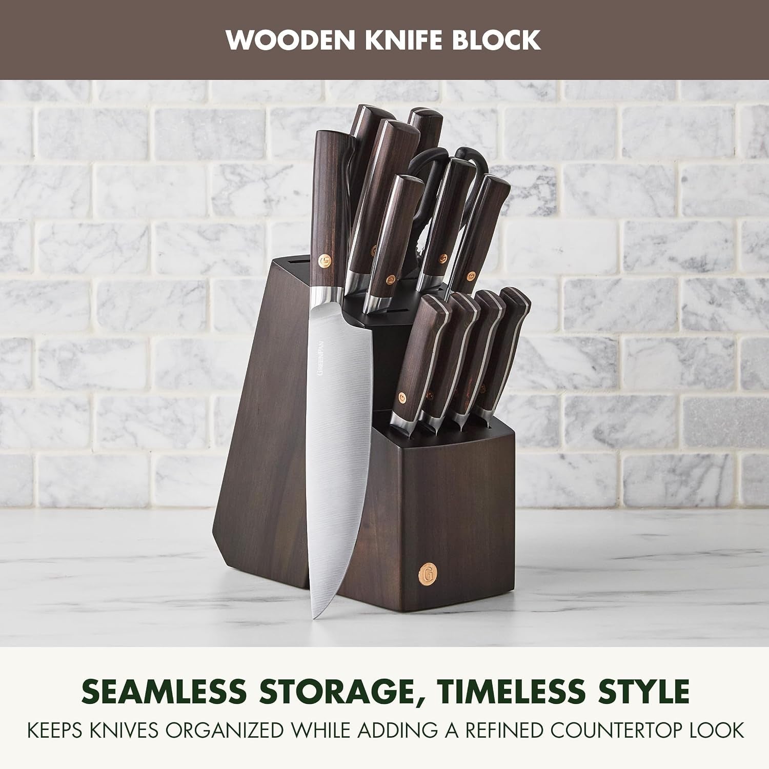 elite-13-piece-wooden-knife-block-set-professional-stainless-steel-blades-with-titanium-coating-ultra-sharp-kitchen-cutlery-chef-santoku-bread-steak-knives-ergonomic-brown-wood-handle