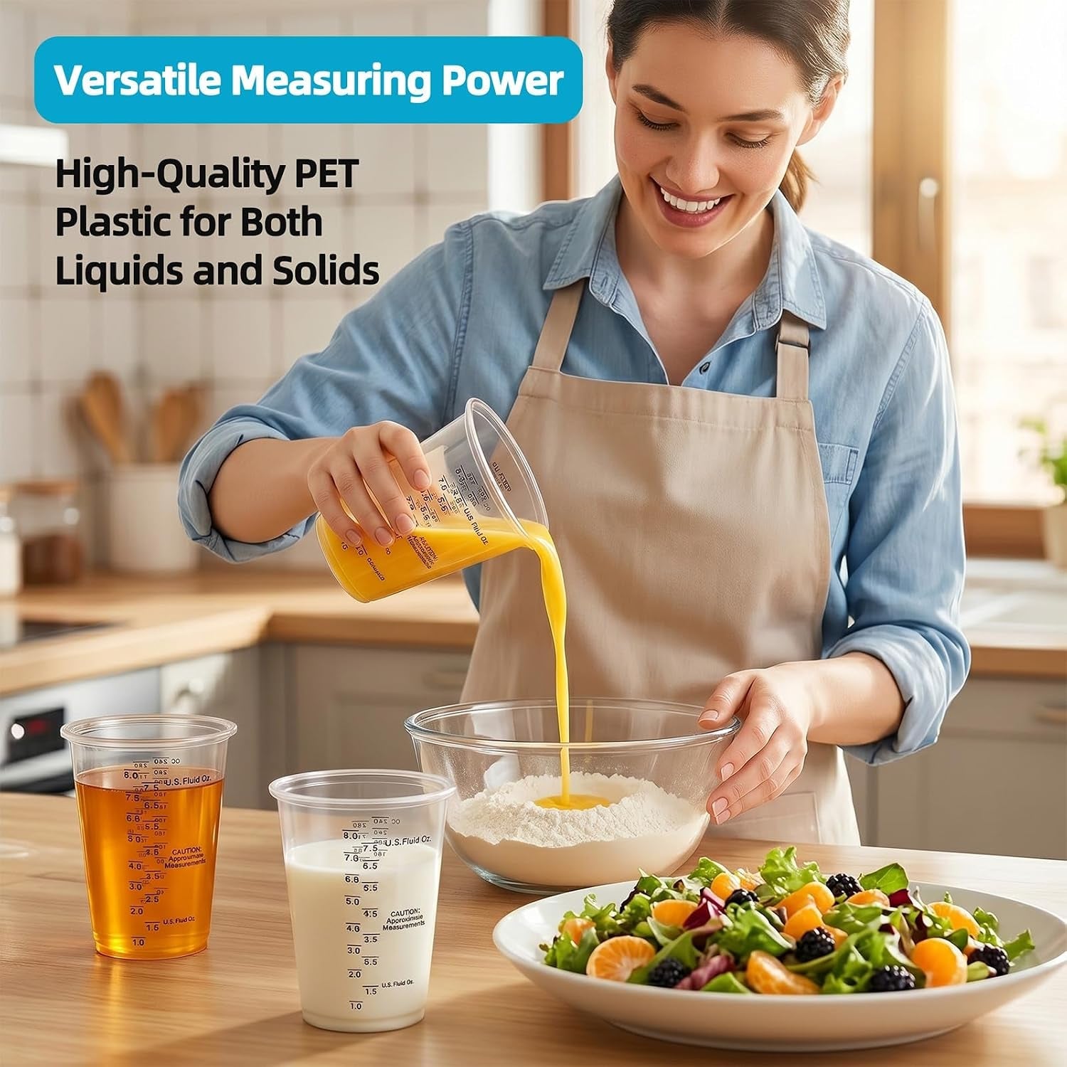 150-pieces-plastic-measuring-cups-8oz-disposable-epoxy-resin-mixing-cups-with-measurements-clear-liquid-measuring-cups-for-resin-paint-mixing-and-crafts