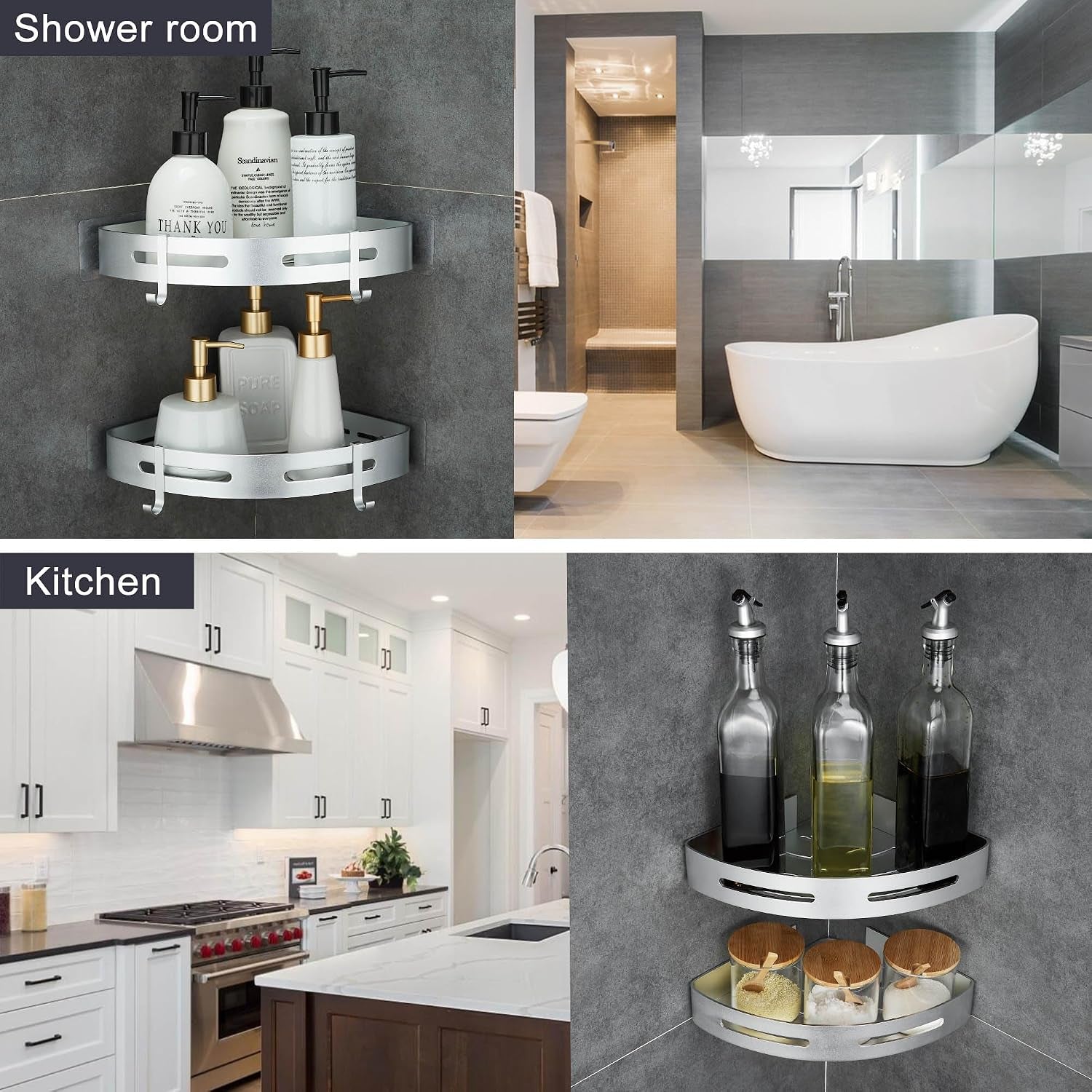 corner-shower-caddy-2-pack-adhesive-shower-corner-shelf-shower-organizer-storage-wall-mounted-no-drilling-for-bathroom-and-kitchen-silver
