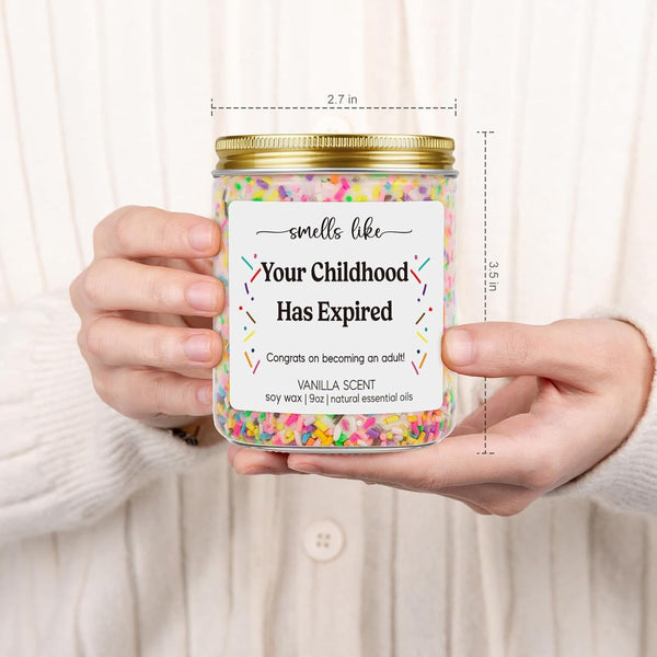 18Th Birthday Candle, 18Th Birthday Gifts for Girls, Boys - Turning 186