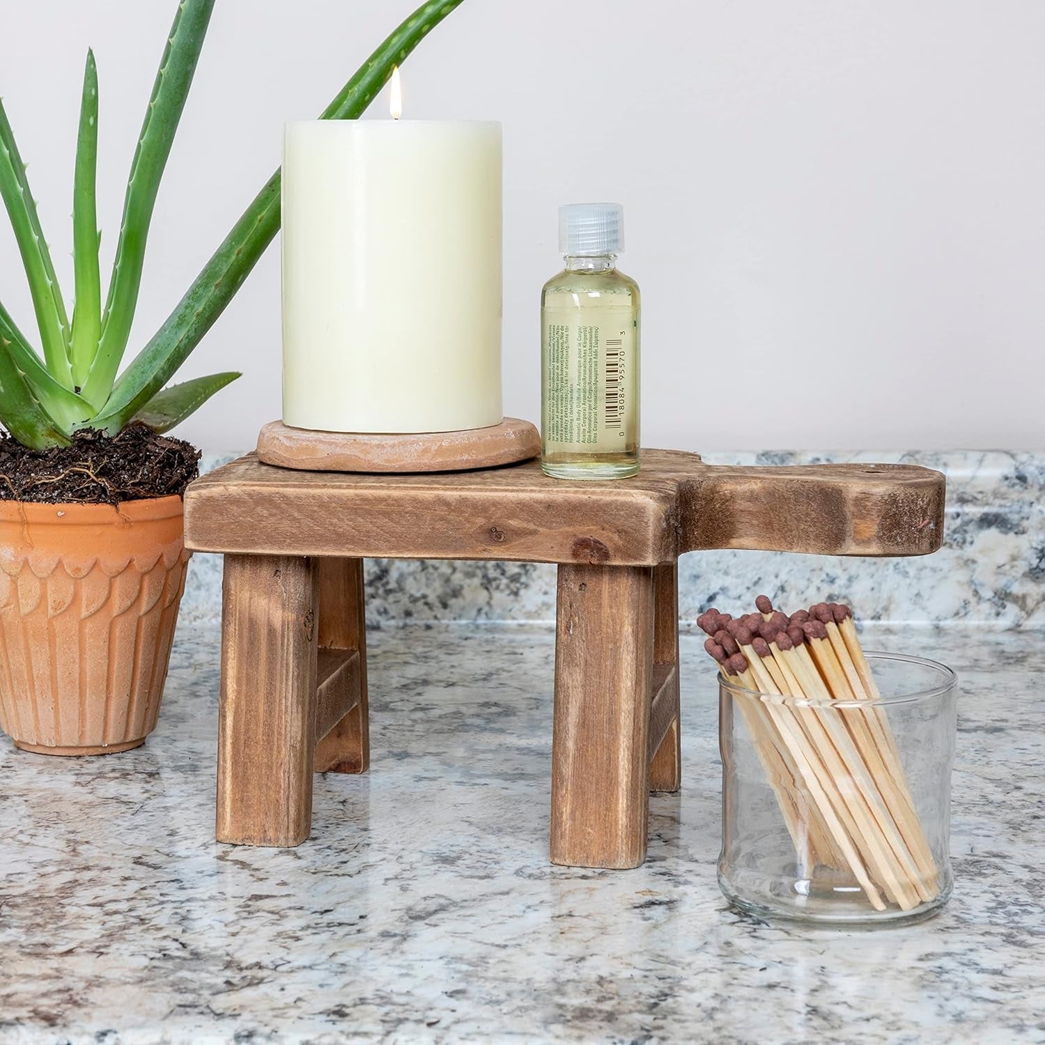 creative-co-op-small-wood-pedestal-with-handle