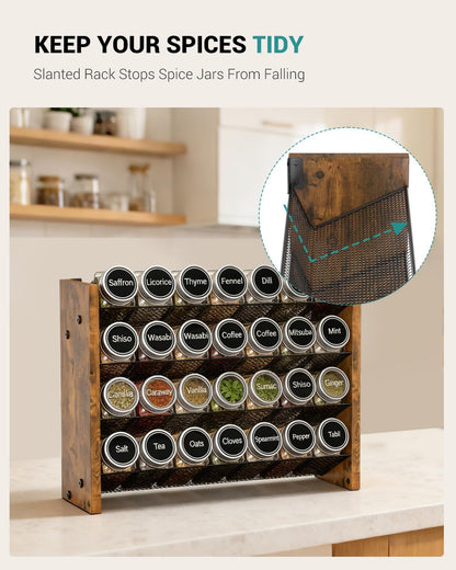 Spice Rack Organizer for Cabinet, Seasoning Organizer Wall Mount Countertop3