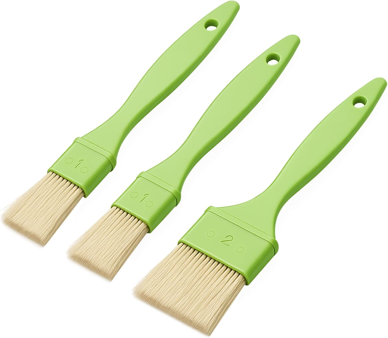 3-pcs-pastry-brush-set-1-1-2-inch-bristle-basting-brushes-for-cooking-heat-resistant-kitchen-brush-for-oil-bbq-grill-butter-sauce-baking-with-hang-hole-design-green