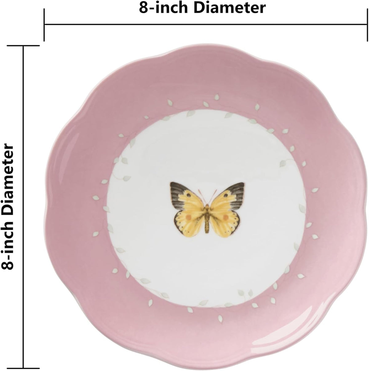 butterfly-meadow-porcelain-dessert-plates-8-inch-set-of-4