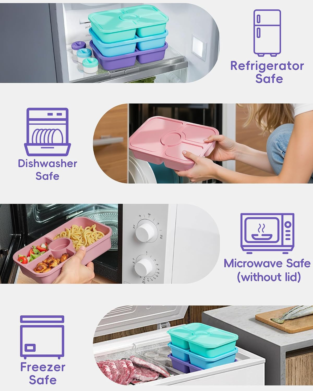 4-pcs-bento-snack-box-containers-4-compartment-divided-stackable-food-storage-containers-with-lids-meal-prep-lunch-container-with-sauce-cups