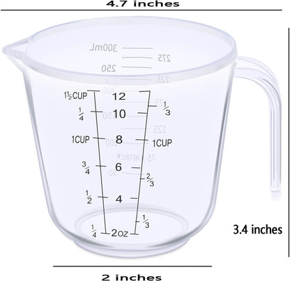 Measuring Cup, 1 ½ Cup, Clear3