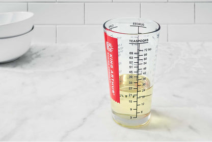 King Arthur Baking Company Mix N Measure Glass, Heavyweight Glass, Multi-Purpose Liquid and Dry Measuring Cup5