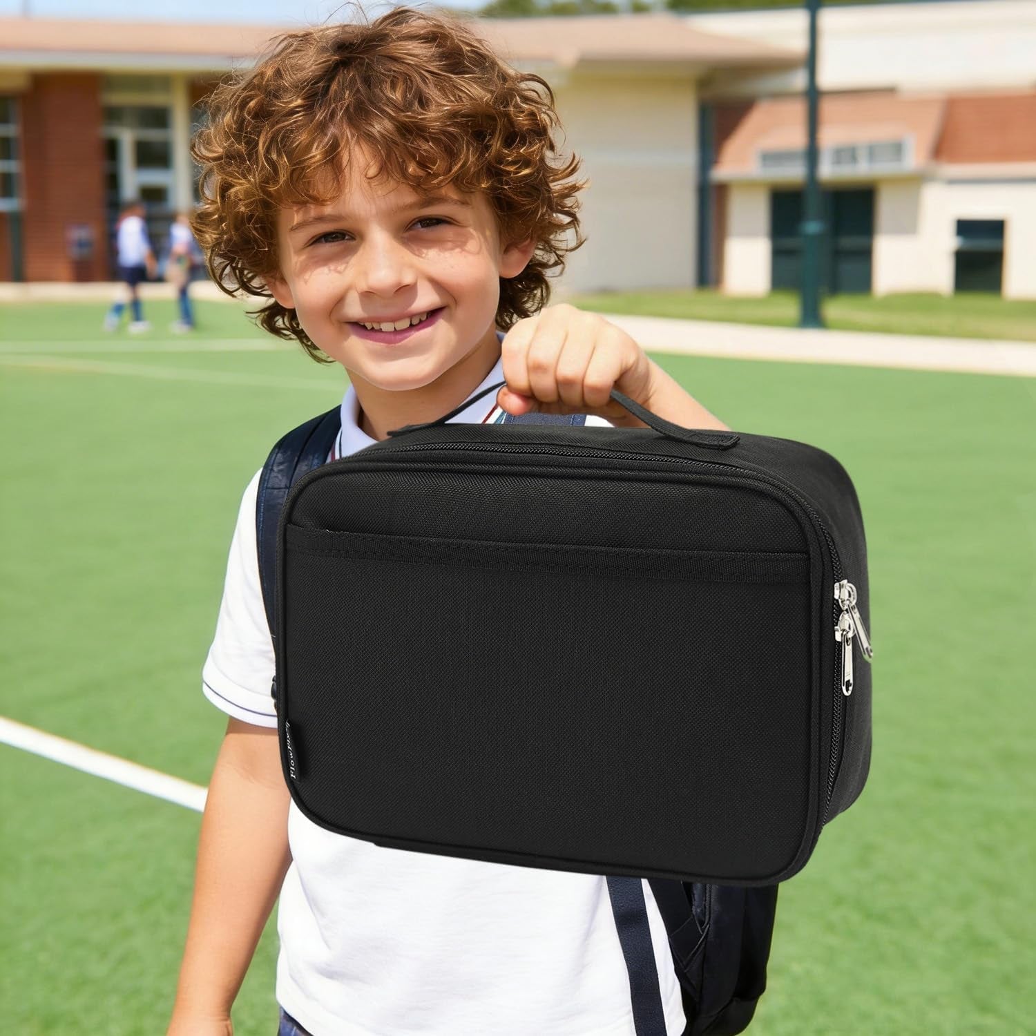 kids-lunch-box-insulated-soft-bag-mini-cooler-back-to-school-thermal-meal-tote-kit-for-girls-boys-black