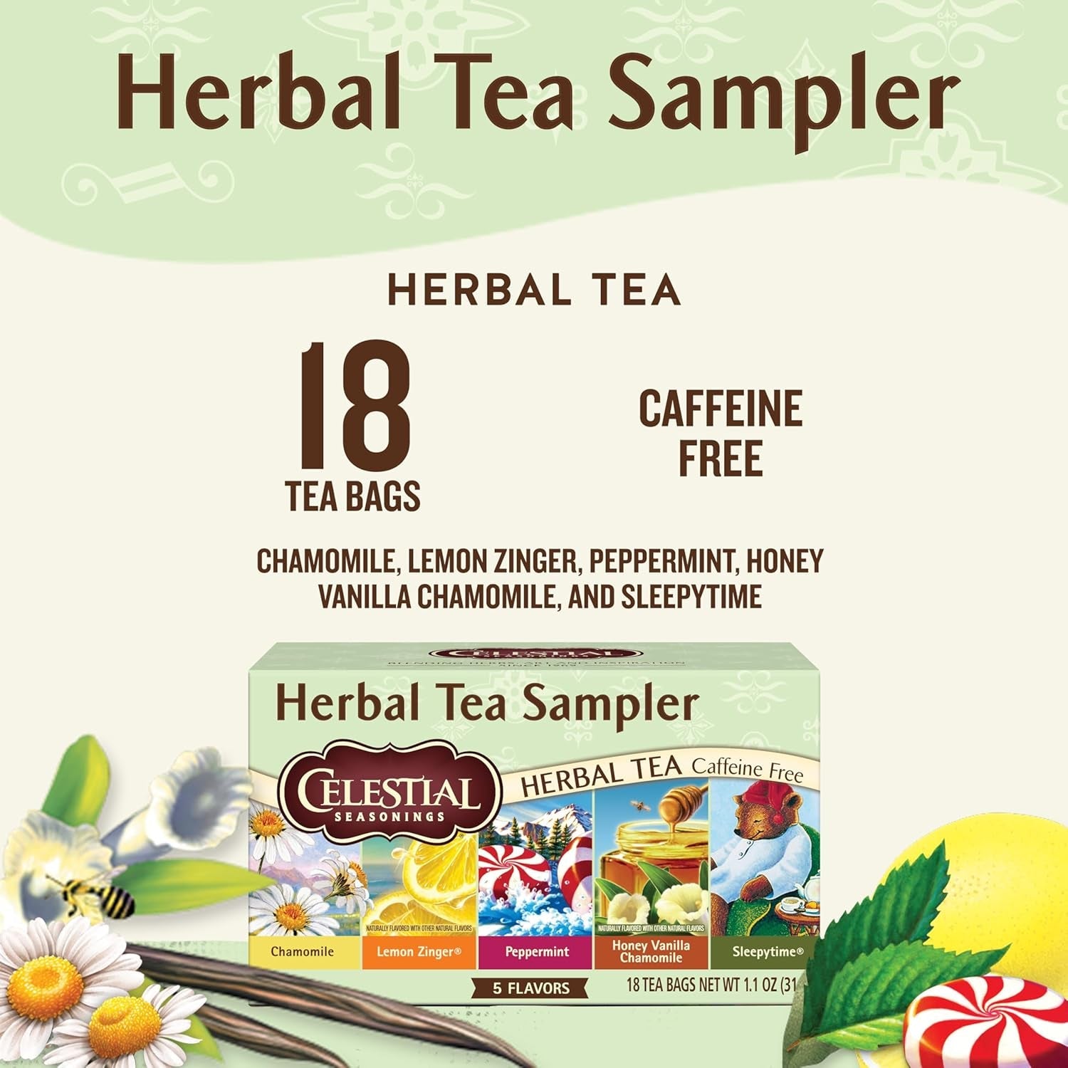 herbal-tea-sampler-variety-pack-caffeine-free-18-tea-bags-box