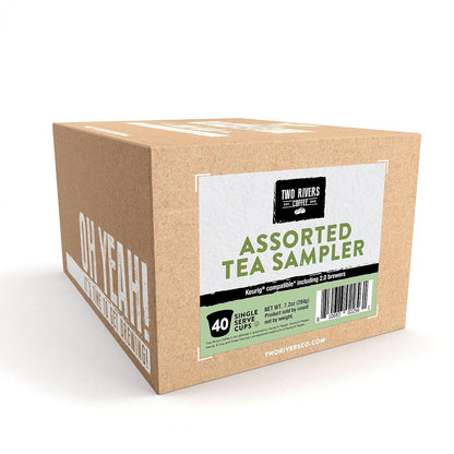 Two Rivers Assorted Tea Sampler Variety Pack for Keurig K-Cup Brewers, 40 Count2