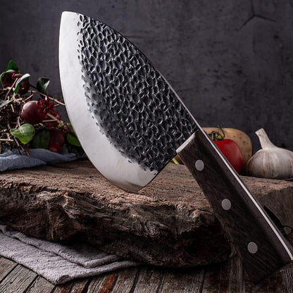 Meat Cleaver, Handmade Forged Meat Cleaver Fishing Knives Butcher Knife Seafood Cooking Cutter Kitchen Chopping Knives Slaughter Tool1