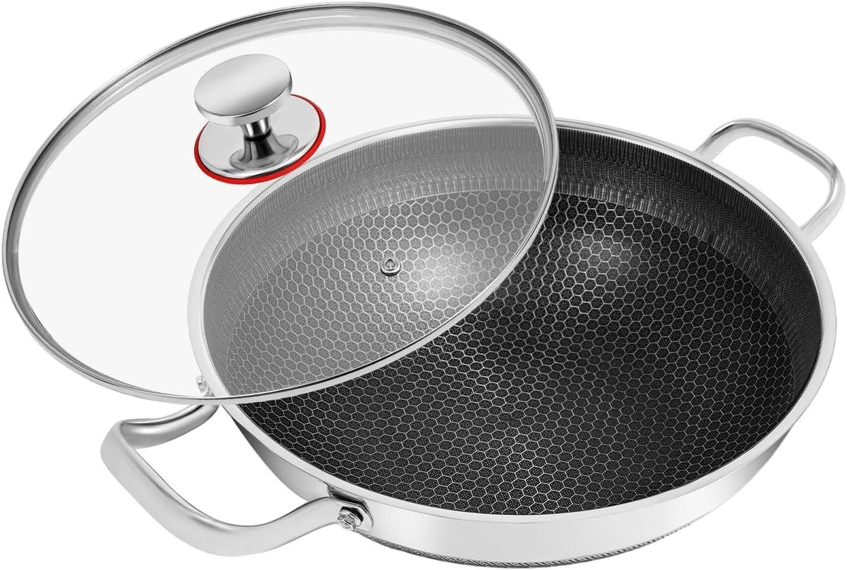 nonstick-everyday-pan-with-lid-13inch-stainless-steel-pan-double-handled-frying-pan-hybird-induction-cooking-pans-round-wok-pfoa-pfos-free-for-induction-gas-electric