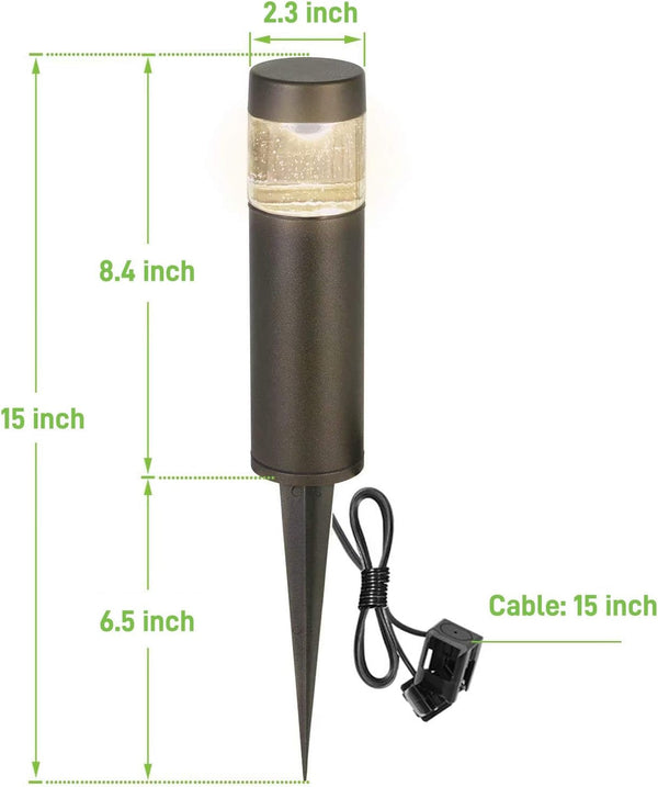 Low Voltage Landscape Lights, LED Outdoor Bollard Pathway Lights4