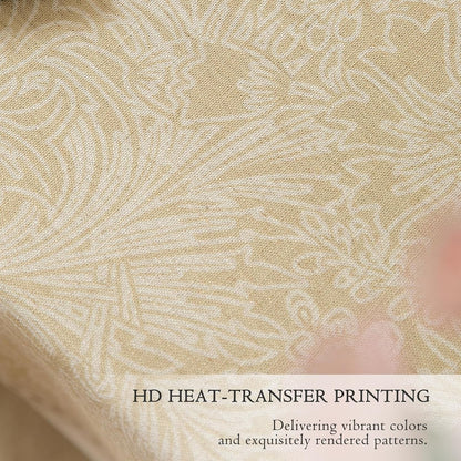 Designer Linen Tablecloth Rectangular, 55" X 71", Acanthus8