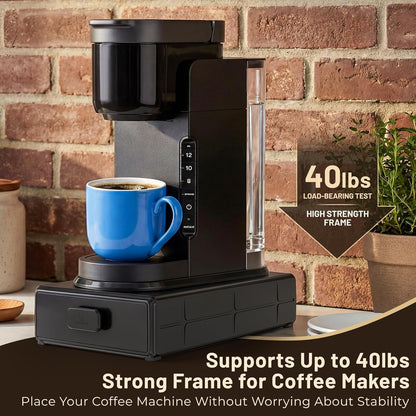 Coffee Pod Organizer Drawer for Keurig K-Cup Pods, Holds 18 Pods - Compact, Easy-Access Design with Smooth Glide, Ideal for Small Spaces and Coffee Machines5