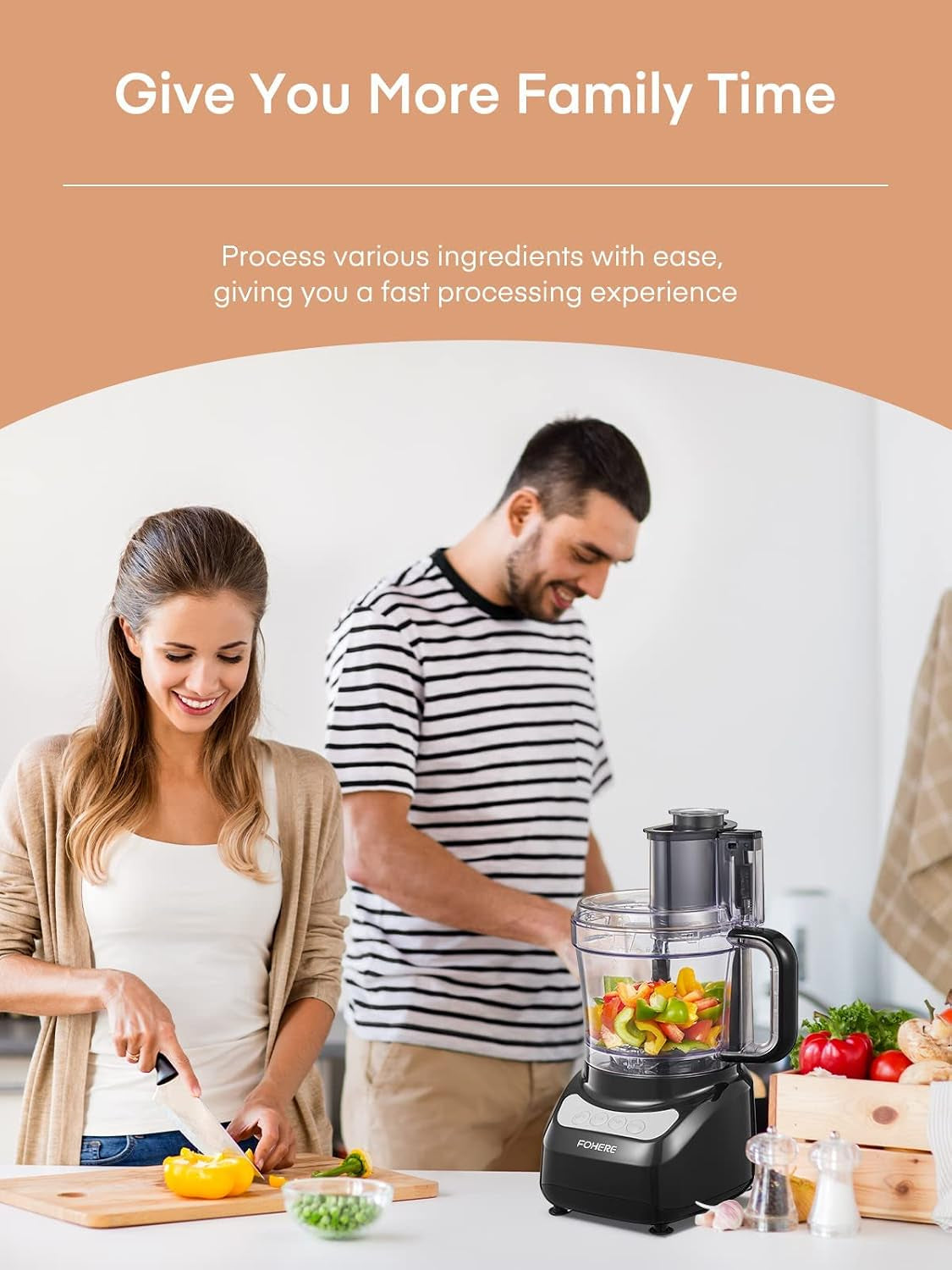 food-processor-12-cup-2-in-1-feed-chute-food-chopper-meat-grinder-500-watt-motor-bpa-free-stainless-steel-procesador-de-alimentos-for-mincing-dicing-shredding-puree-kneading-dough