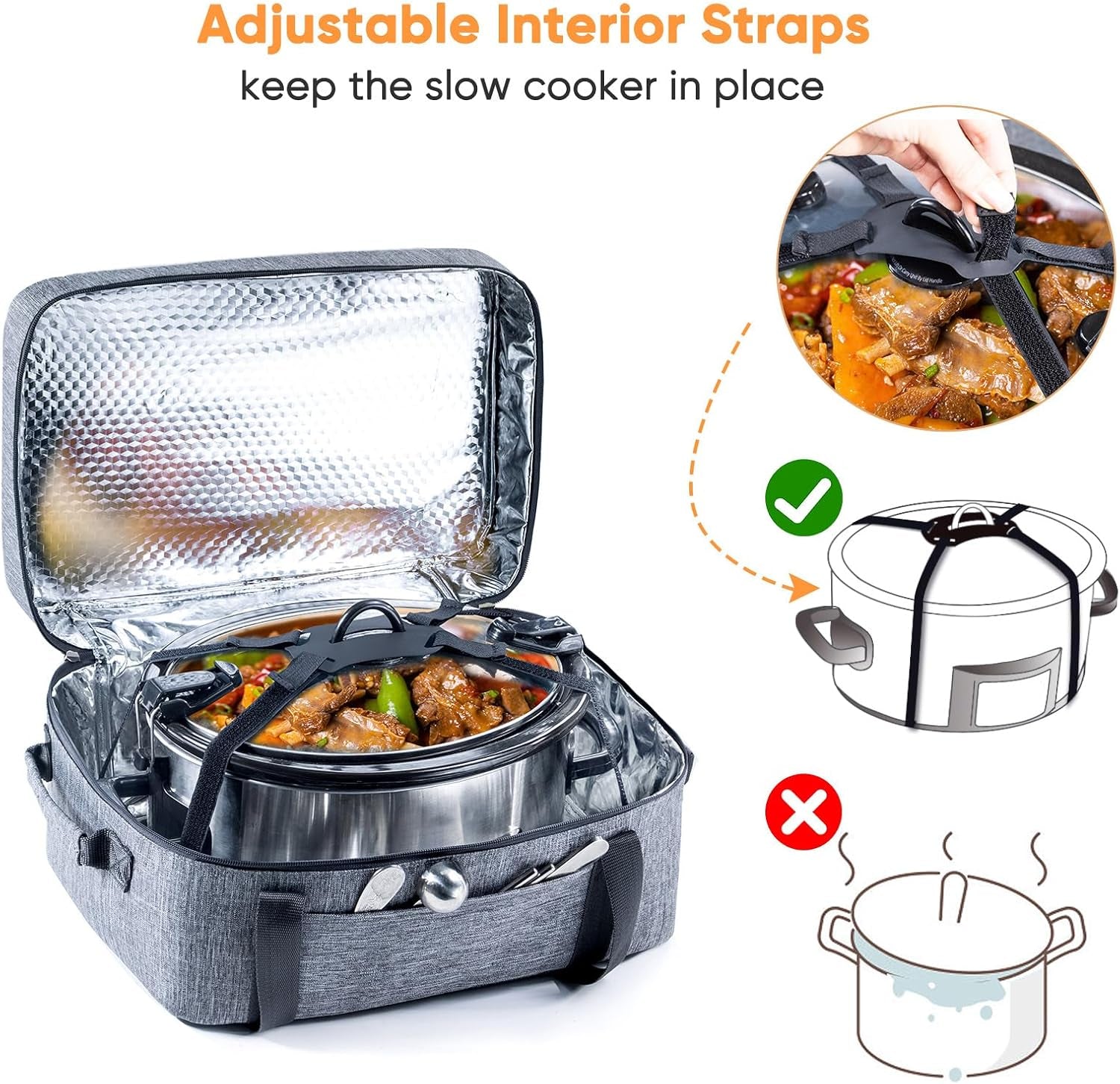 double-layer-slow-cooker-carrying-bag-for-6-8-quart-crockpot-and-hamilton-beach-slow-cookers-travel-bag-with-lid-fastener-for-crock-pot-portable-carrier-case-grey