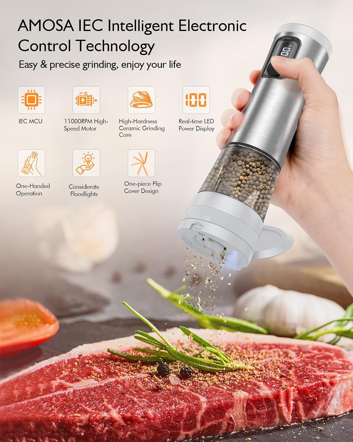 electric-salt-and-pepper-grinder-set-battery-display-rechargeable-base