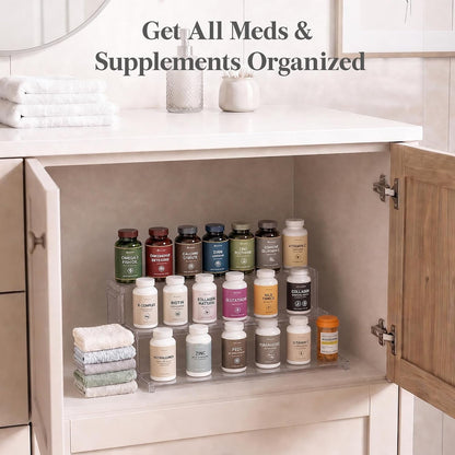 12″ Spice Rack, Perfume Cologne Stand, Tool-Free Assembly, 1 Pcs12