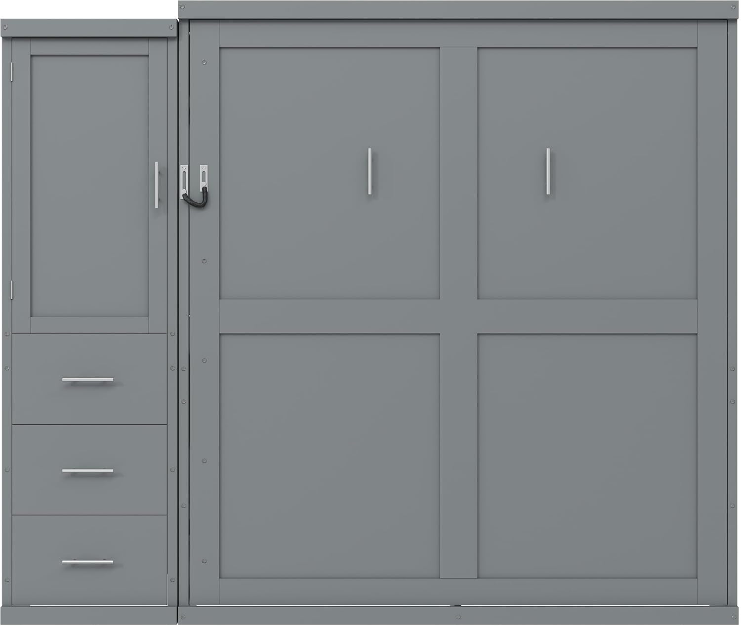 queen-murphy-bed-with-storage-drawers-and-wardrobe-solid-wood-farmhouse-horizontal-murphy-wall-bed-cabinet-with-drawers-for-bedroom-office-guest-room-foldable-queen-gray
