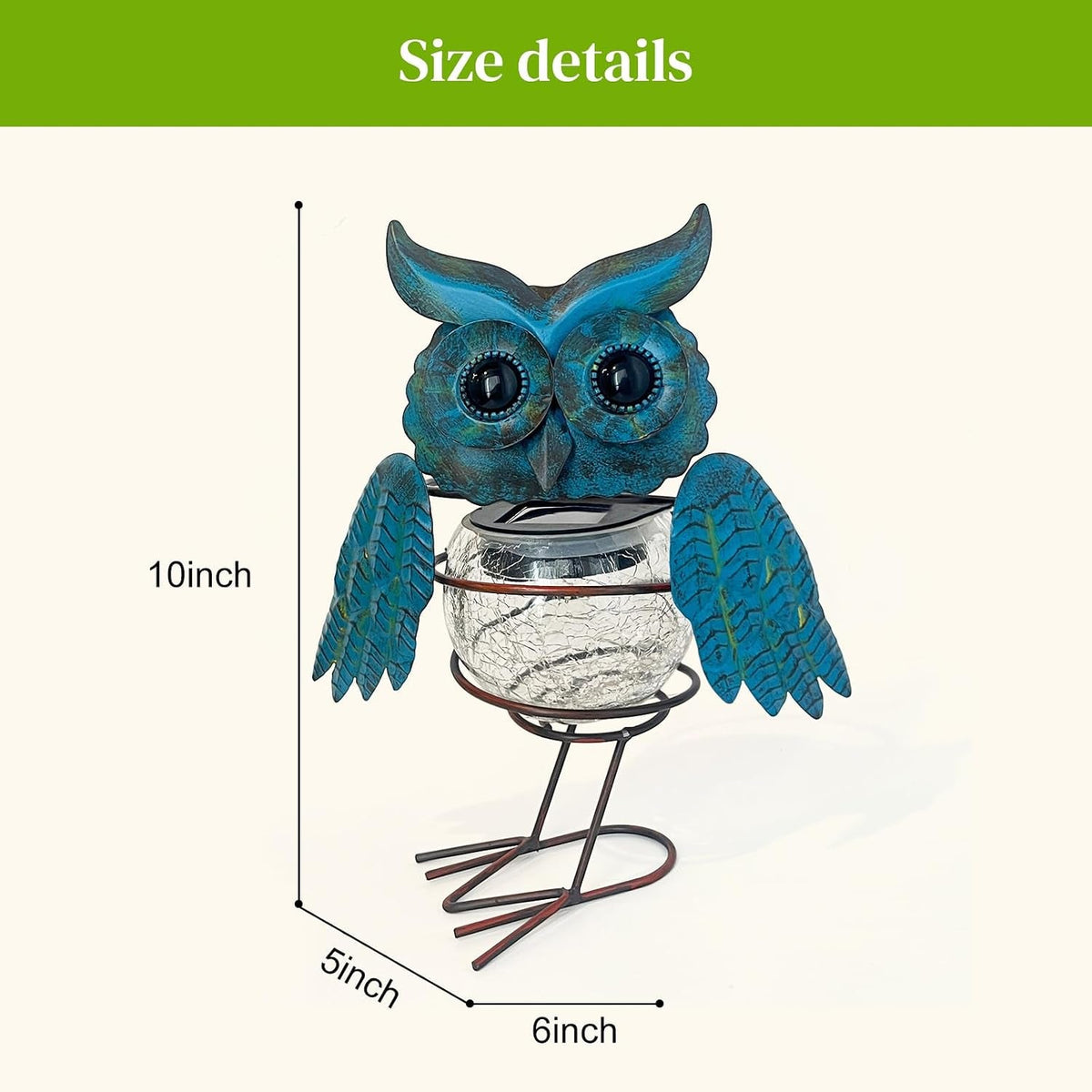 solar-lights-outdoor-garden-owl-decor-vibrant-blue-metal-owl-solar-light-waterproof-with-glowing-crackle-glass-globe-yard-art-statue-for-lawn-porch-patio-garden-gifts