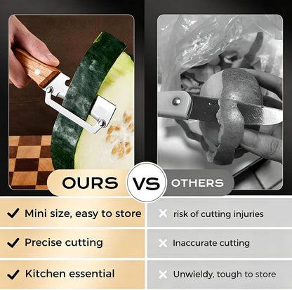 Multi Functional Vegetable Peeler, Stainless Steel Blade with Wooden Handle & Bottle Opener, Kitchen Essential, Suitable for Fruits & Vegetables That Need to Be Peeled (3 Pcs)4