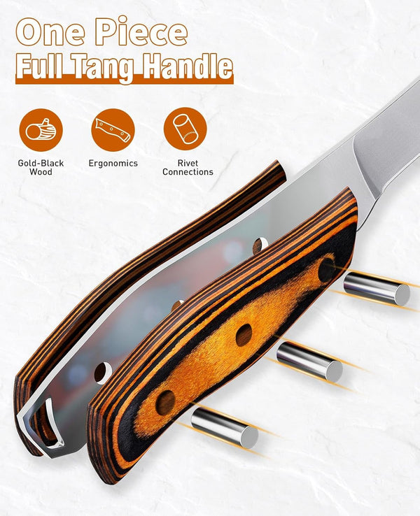Professional Boning Knife and Fillet Knife Set 2 with Gift Box4