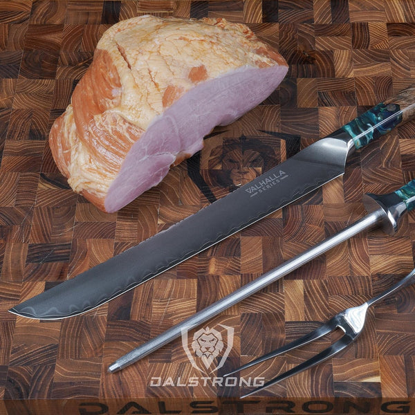 10" Honing Rod — SUS430 Stainless Steel — for Daily Edge Realignment on Japanese & German Knives — Celestial Resin & Wood Handle, Individually Poured, Valhalla, Customer Support8