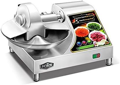 KWS BC-400 Commercial 1350W 1.5HP Stainless Steel Buffalo Chopper Bowl Cutter Food Processor1