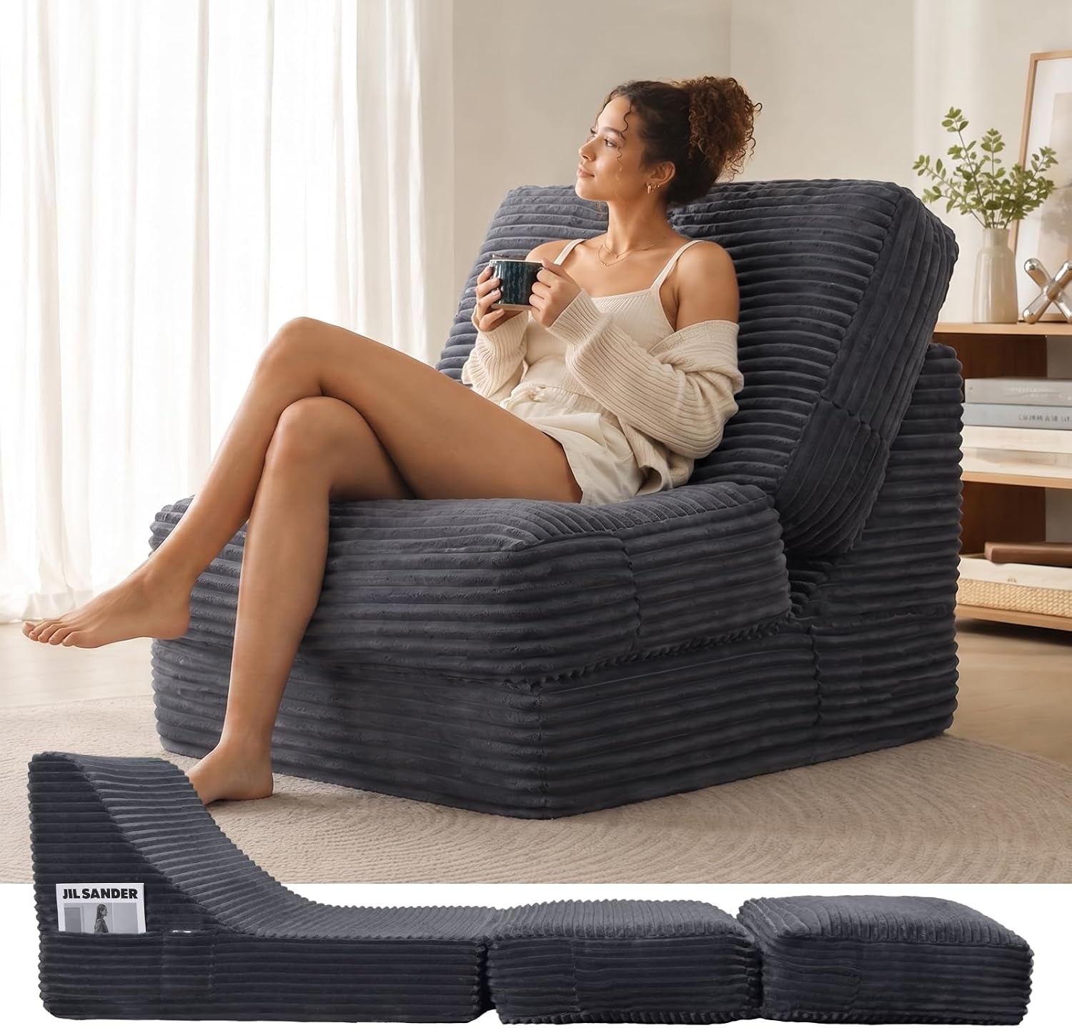 convertible-folding-sofa-bed-with-supportive-foam-back-cushion