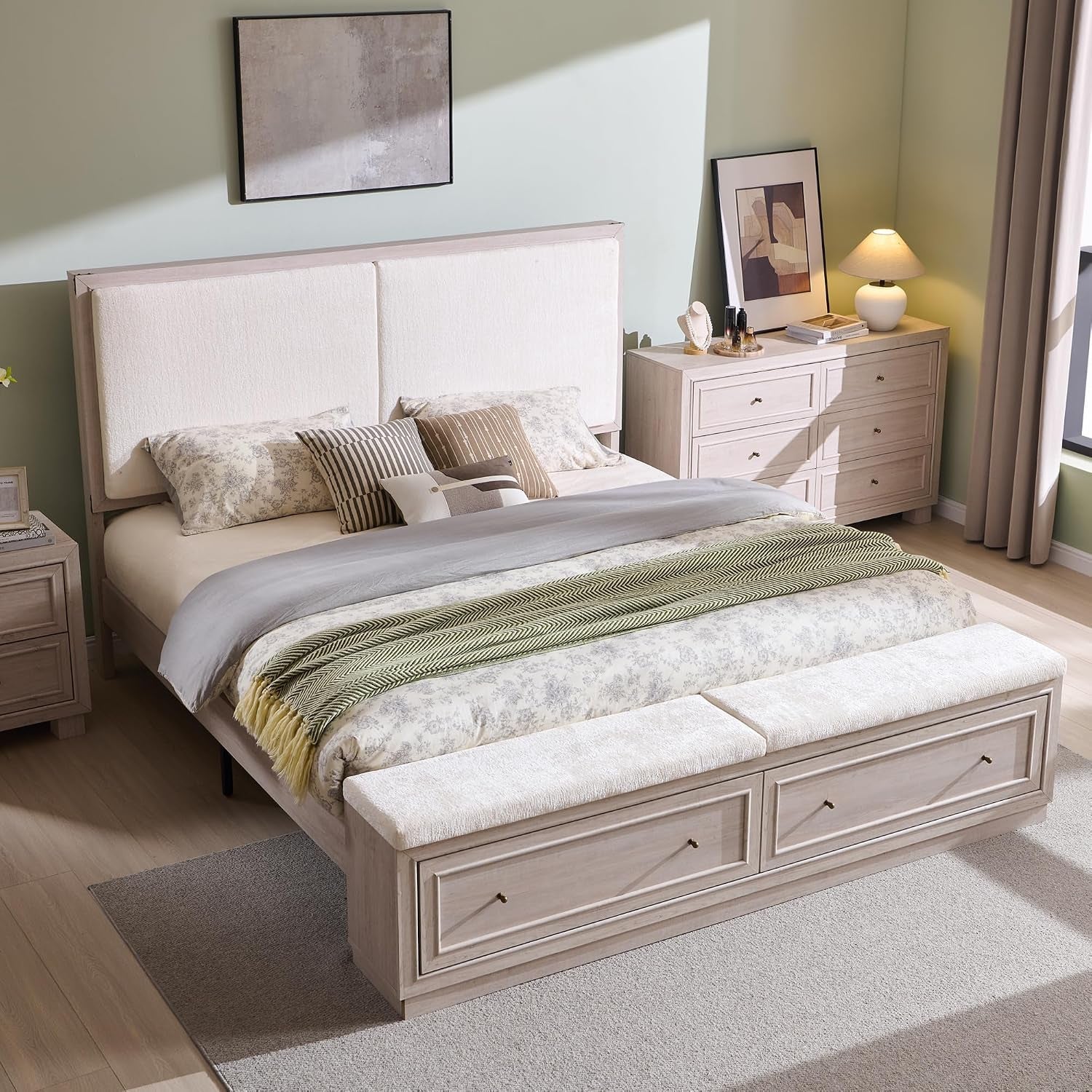 king-bed-frame-w-upholstered-headboard-storage-bench-white-alder
