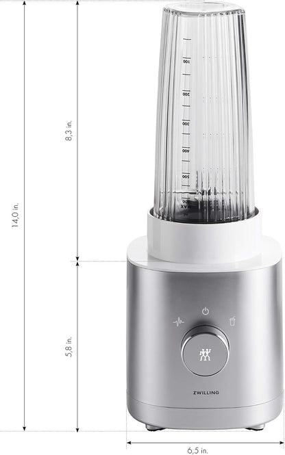 Enfinigy 20-Oz. Personal Blender, Smoothie Blender, Silver3