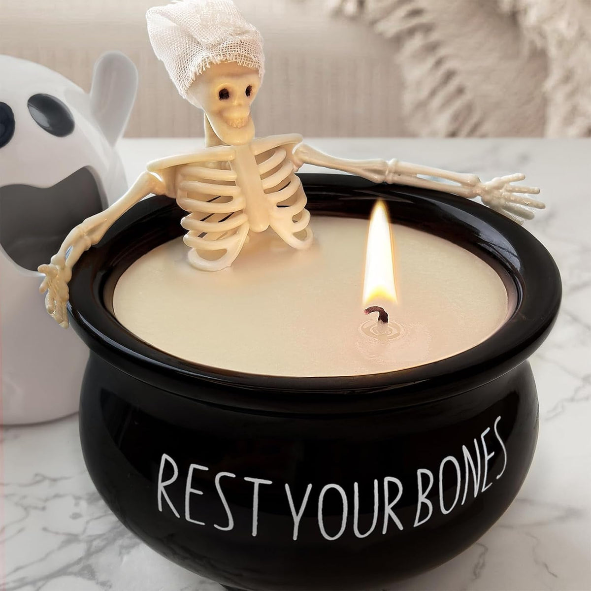 halloween-decorations-indoor-cute-skeleton-candles-decor