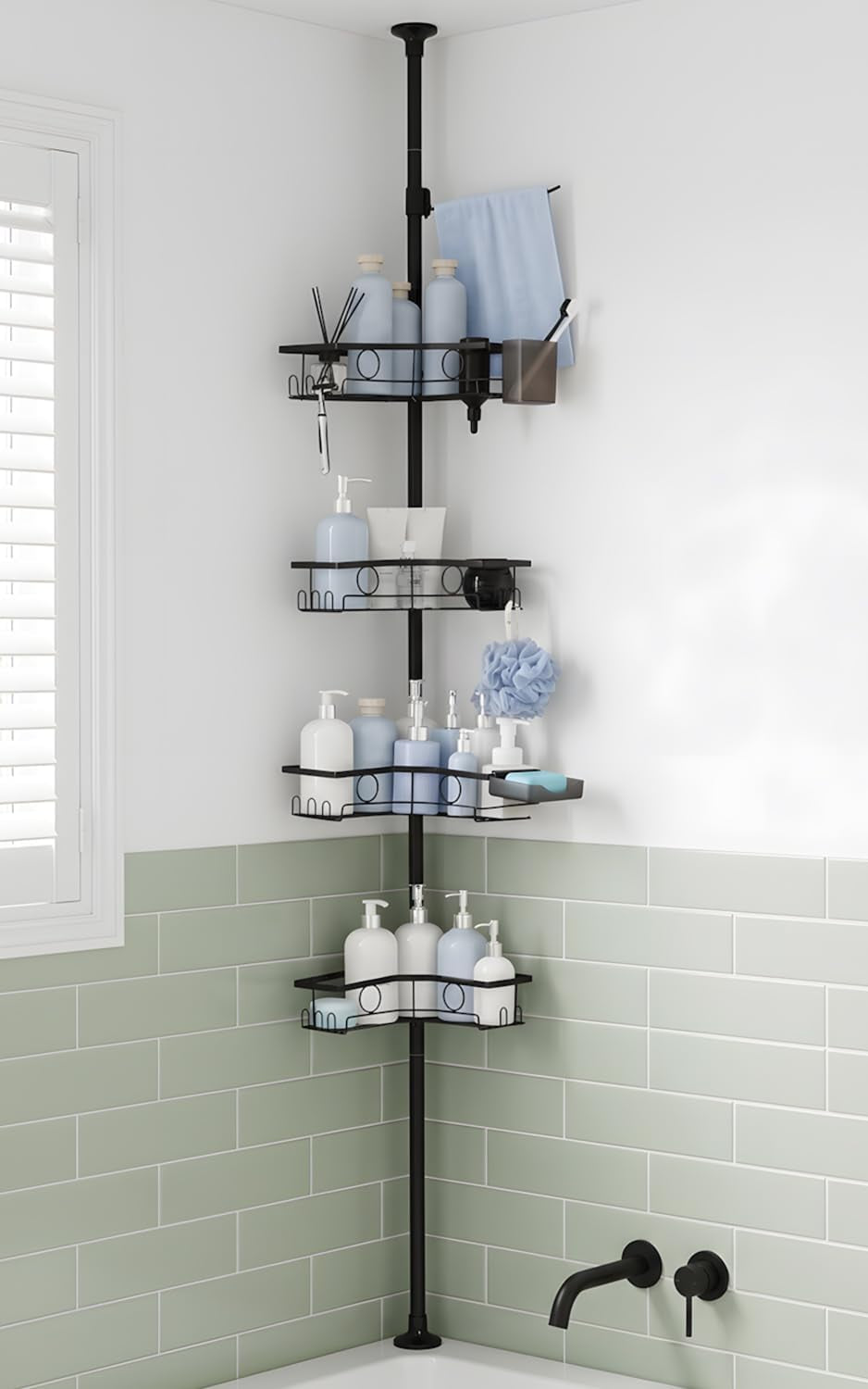 4-tier-corner-shower-caddy-tension-pole-organizer-black