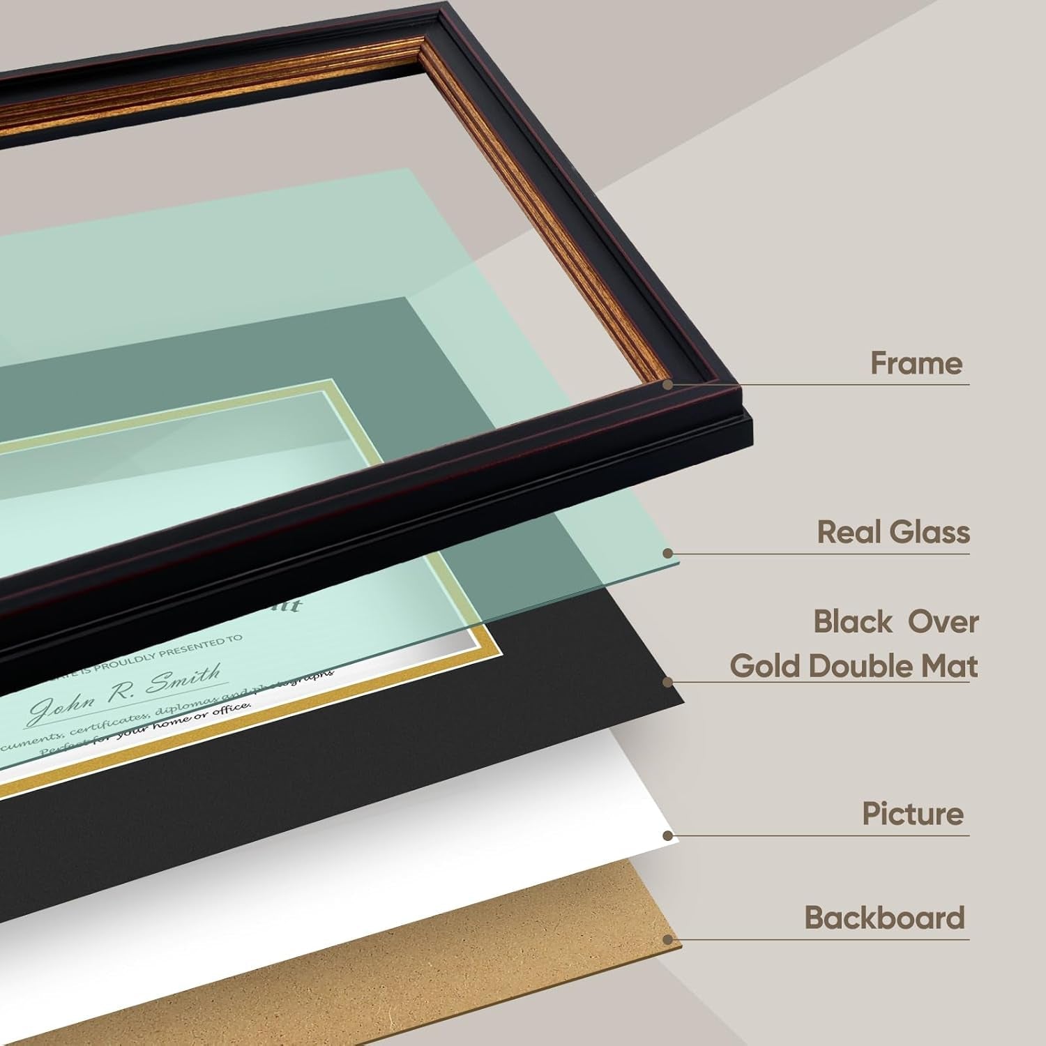 11x14-frame-black-over-gold-double-mat-for-8x10-diploma
