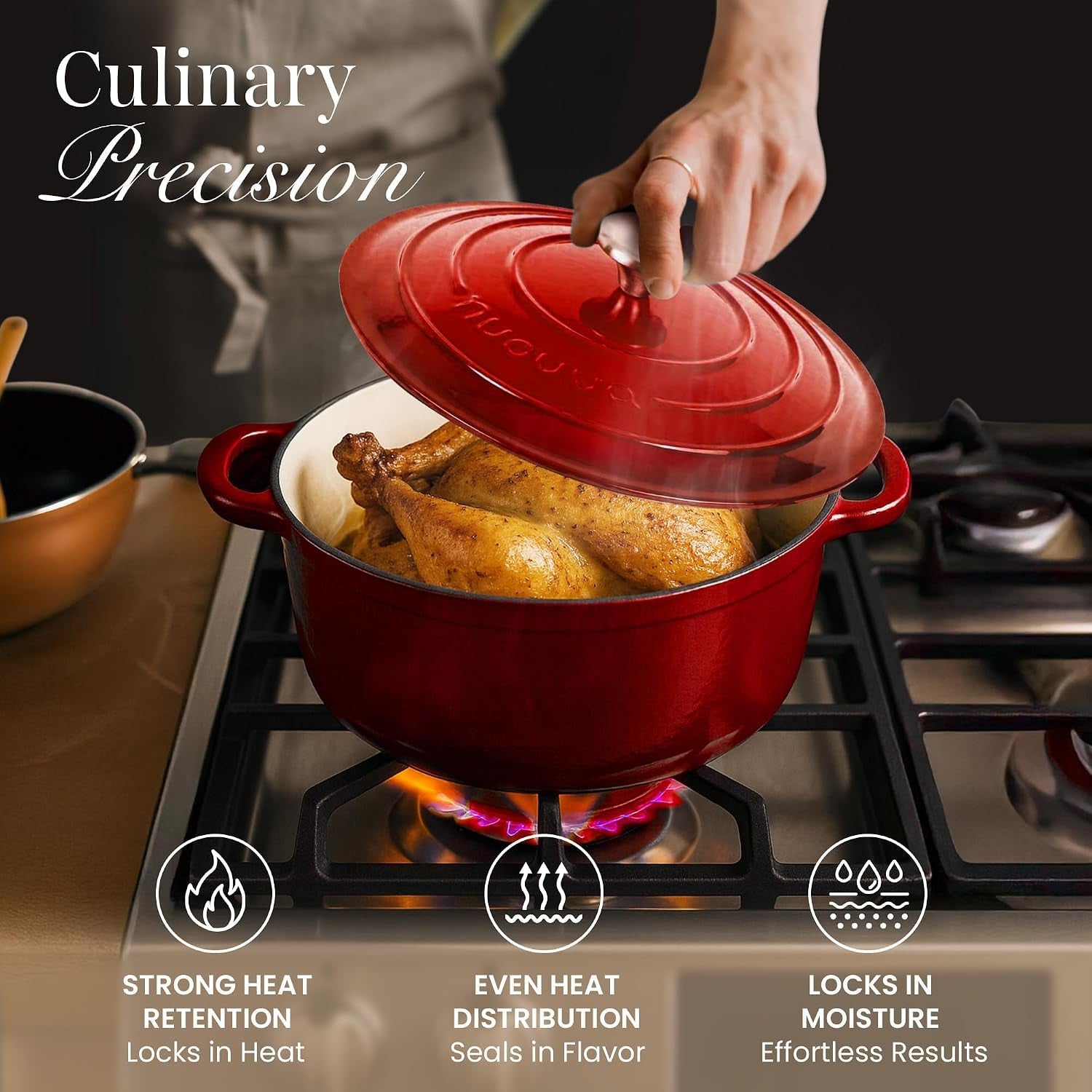 enamelled-cast-iron-dutch-oven-pot-with-lid-6-4-quart-non-stick-casserole-pot-heavy-duty-oven-safe-up-to-500-f-for-bread-baking-braising-stews-roasting-28cm-red