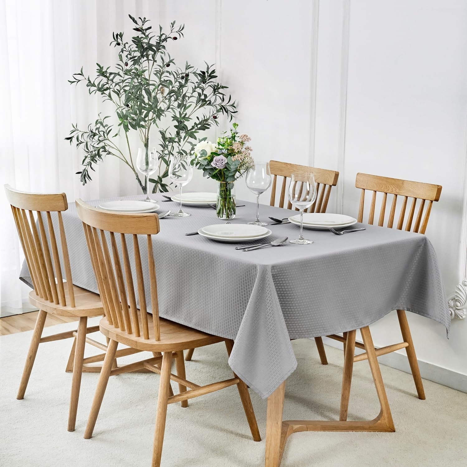 rectangle-tablecloth-weaved-pattern-waterproof-spillproof-wrinkle-free-table-cloth-kitchen-dining-tabletop-decoration-fabric-table-cover-for-holiday-parties-52-x-70-inch-light-grey